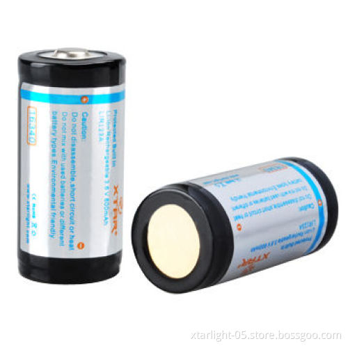 Battery, 16340, 600mAh, Economical and eco-friendly